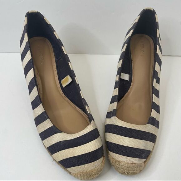 Merona| Nautical| Espadrille| Wedge| 8 1/2 Woman’s - Picture 1 of 9